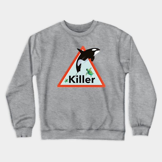 Orca the killer Crewneck Sweatshirt by Mimie20